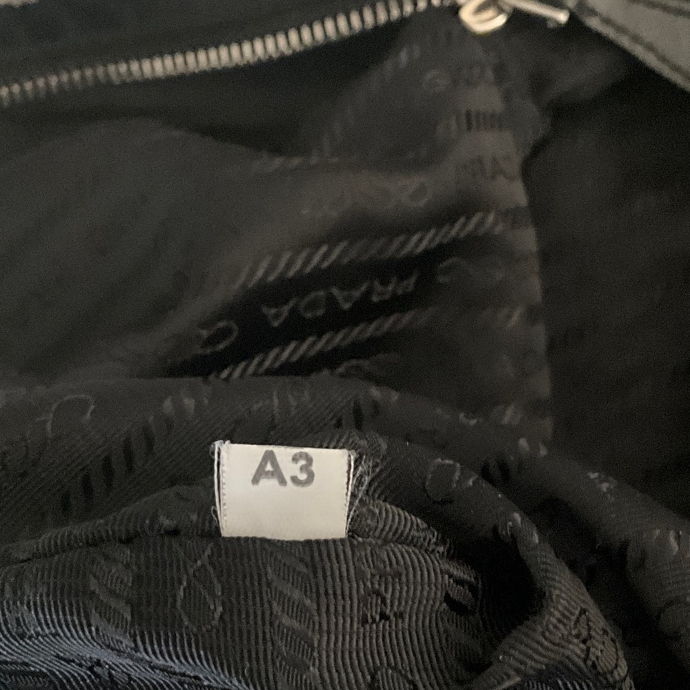 Prada White Fleece Tote Bag - Picture 7 of 13